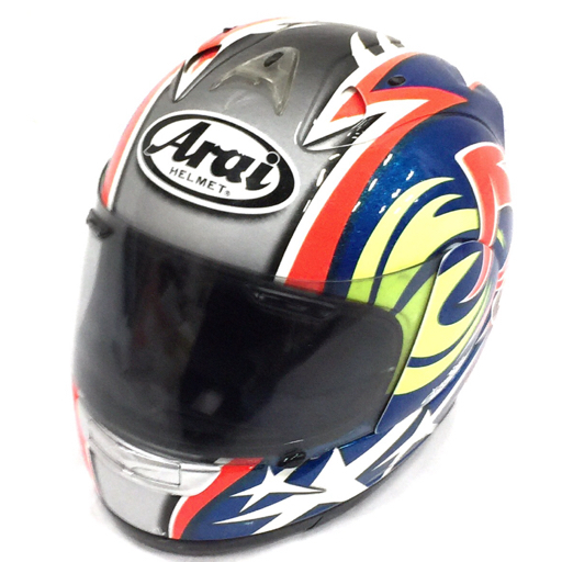 アライ RX-7 RR4 ニッキー・ヘイデンモデル フルフェイスヘルメット